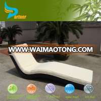 Simple Rattan Beach Sun Lounger American Classic Pool Furniture Wholesale